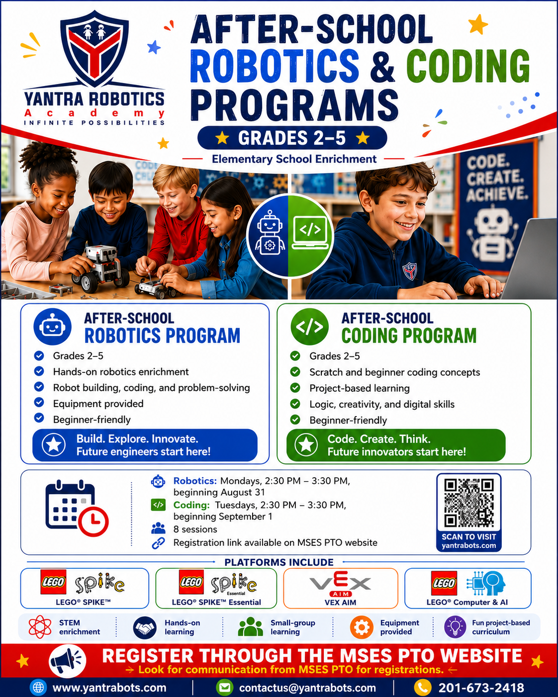 After-School Robotics & Coding at MSES
